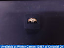 Ring - Wedding Band - White Gold 14k (.585) 8.4 grams Size 11