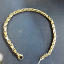Turkish Bracelet - Yellow Gold 14k (.585) 17.9 grams 8 inch