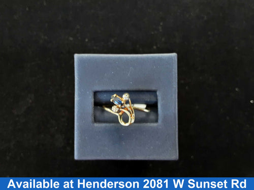 Women's Ring - Yellow Gold 14k (.585) 1.7 grams Size 20