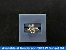 Women's Ring - Yellow Gold 14k (.585) 1.7 grams Size 20