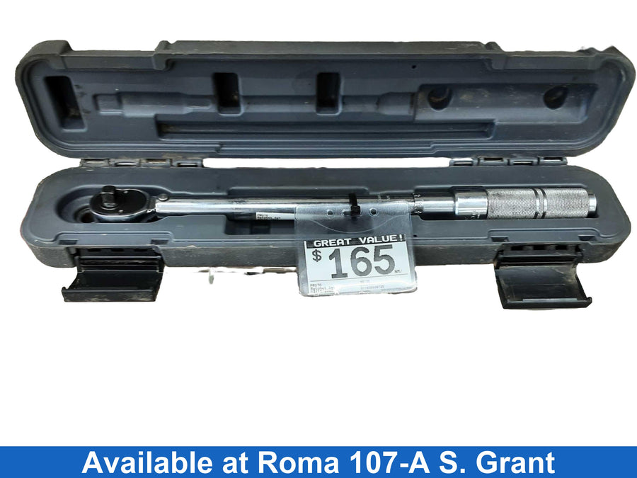 Proto 6012c Silver Hand Ratchet