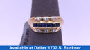 Women's Ring - Yellow Gold 14k (.585) 6.4 grams Size 7