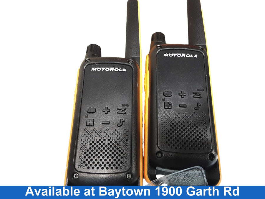 Motorola T470 Yellow Walkie Talkie