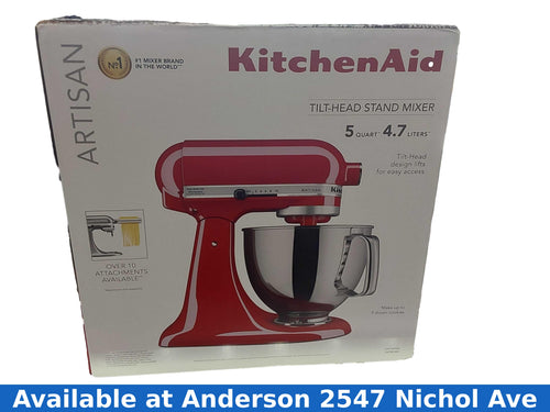 Kitchenaid Ksm150pser Red Small Kitchen Appliance