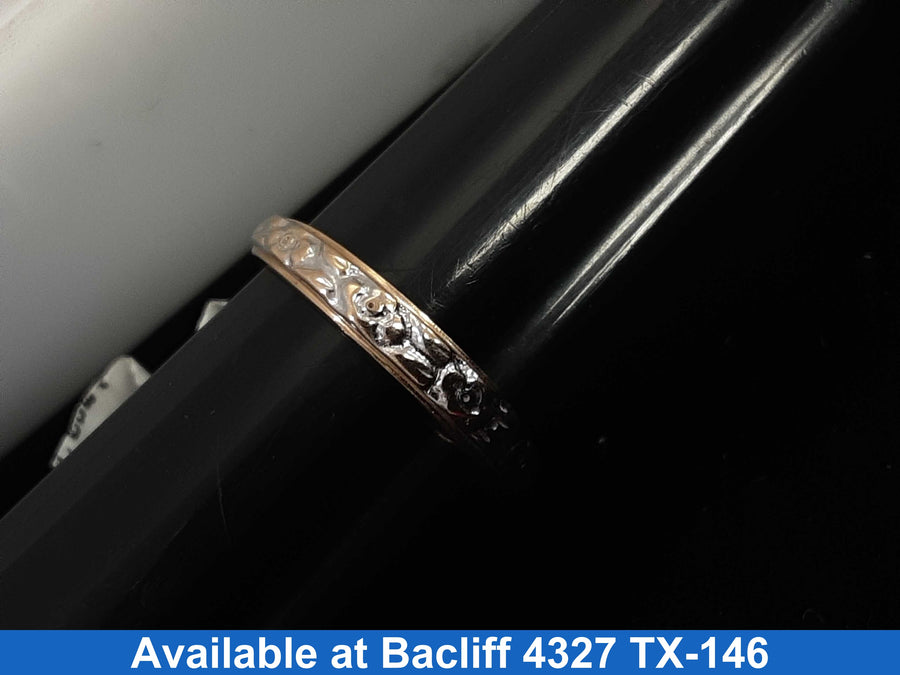 Ring - Wedding Band - Yellow Gold 14k (.585) 1.6 grams Size 6