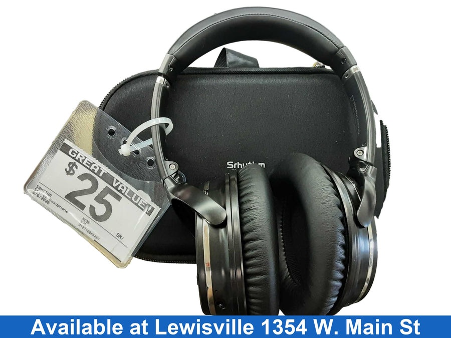 Srhythm Nc35 Black Stereo Headphone