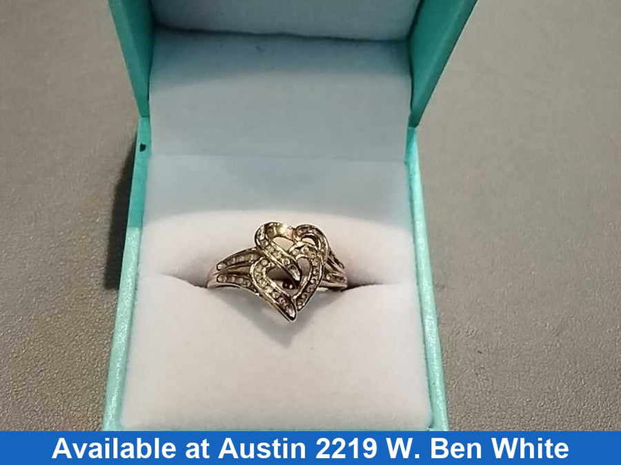 Women's Ring - Rose Gold 10k (.417) 2.4 grams Size 20