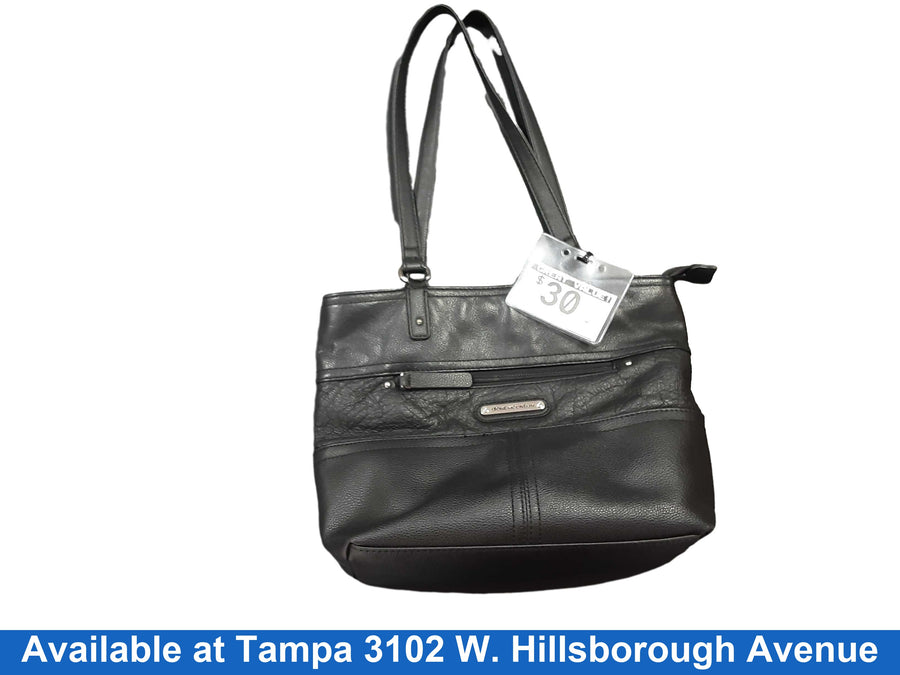 Stone Mountain Crossbody Purse Black Wallet