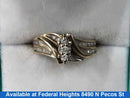 Women's Ring - Yellow Gold 10k (.417) 3.95 grams Size 7.5