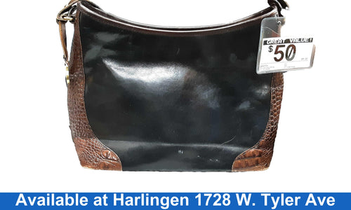 Brahmin Brown Purse / Handbag