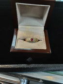 Women's Ring - Yellow Gold 14k (.585) 2.1 grams Size 10