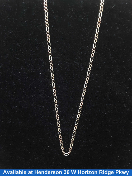 Figaro Chain - Yellow Gold 10k (.417) 3.9 grams 16 inch