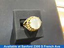 Women's Ring - Yellow Gold 14k (.585) 9.3 grams Size 7.5