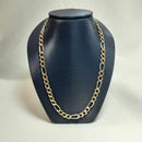 Figaro Chain - Tricolor Gold 10k (.417) 14.1 grams 20 inch