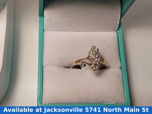 Women's Ring - Yellow Gold 14k (.585) 2.2 grams Size 7.5