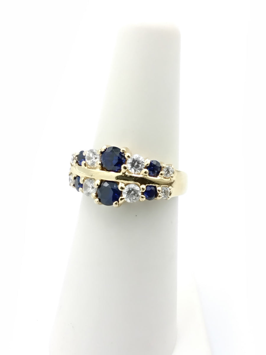 Women's Ring - Yellow Gold 14k (.585) 4.2 grams Size 6