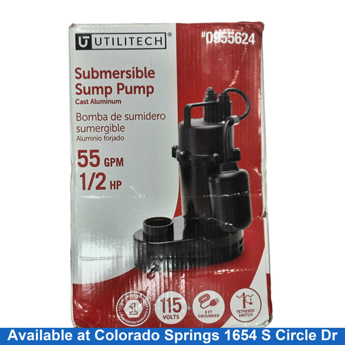 Utilitech 0955624 Black Pump