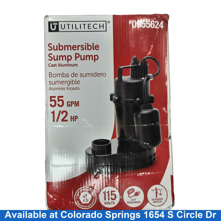 Utilitech 0955624 Black Pump