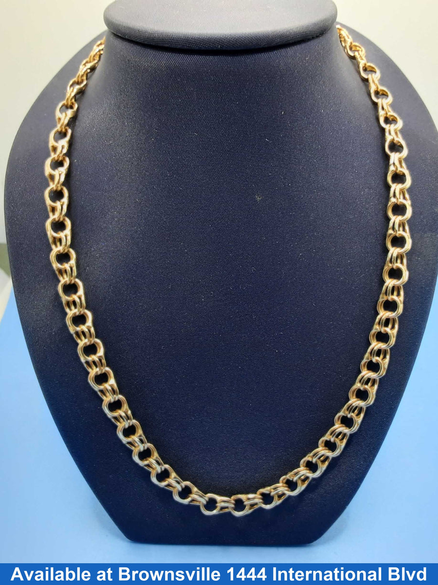 Chain - Yellow Gold 10k (.417) 30 grams 24 inch