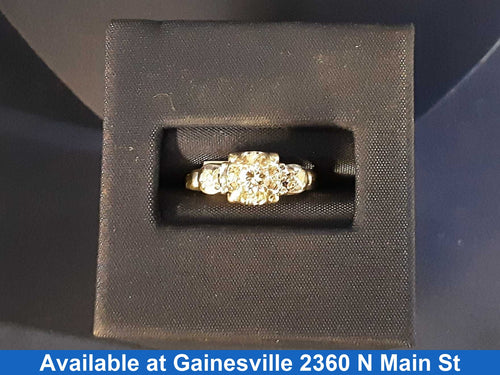 Women's Ring - White Gold 14k (.585) 2.7 grams Size 6.5
