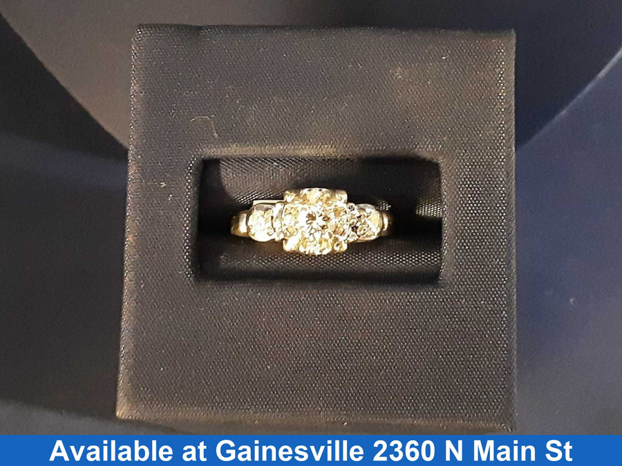 Women's Ring - White Gold 14k (.585) 2.7 grams Size 6.5