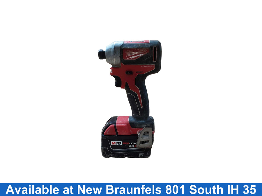 Milwaukee Red Cordless Impact Drill
