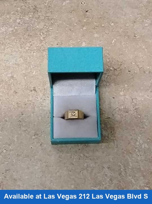 Men's Ring - Yellow Gold 18k (.750) 7.5 grams Size 20