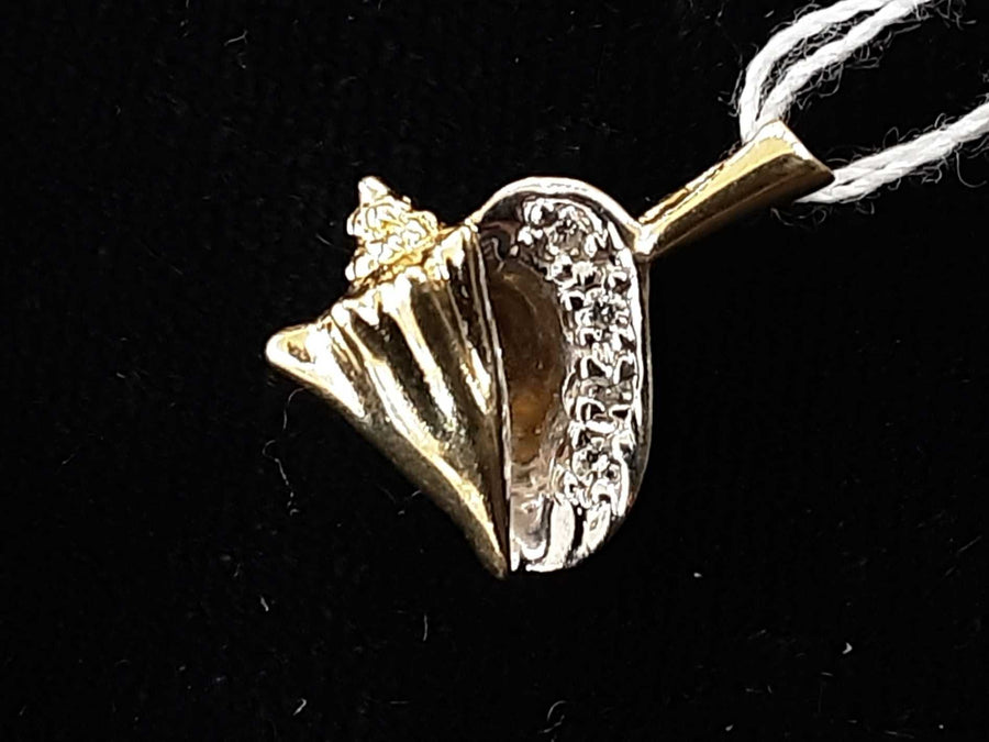 Pendant - Yellow Gold 14k (.585) 1.9 grams