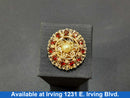 Women's Ring - Yellow Gold 14k (.585) 21.2 grams Size 8