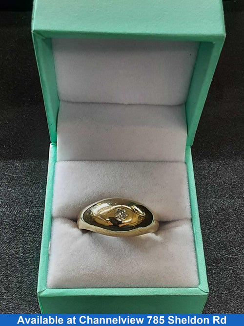 Men's Ring - Yellow Gold 10k (.417) 9.4 grams Size 11