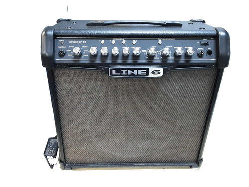 Line6 Spider 4 30 Black Guitar Amplifier