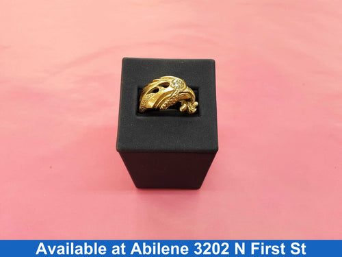 Men's Ring - Yellow Gold 10k (.417) 12.5 grams Size 12.5