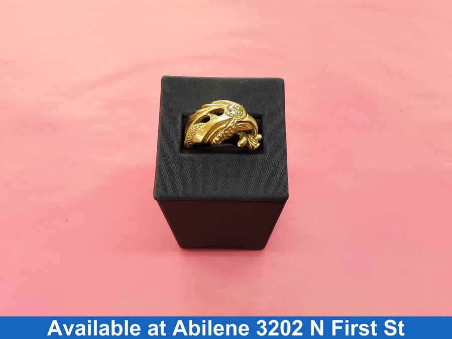 Men's Ring - Yellow Gold 10k (.417) 12.5 grams Size 12.5