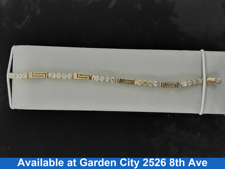 Bracelet - Yellow Gold 14k (.585) 10.7 grams 7 inch