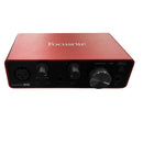 Focusrite Scarlett Solo Gen 3 Red Classic Audio Interface