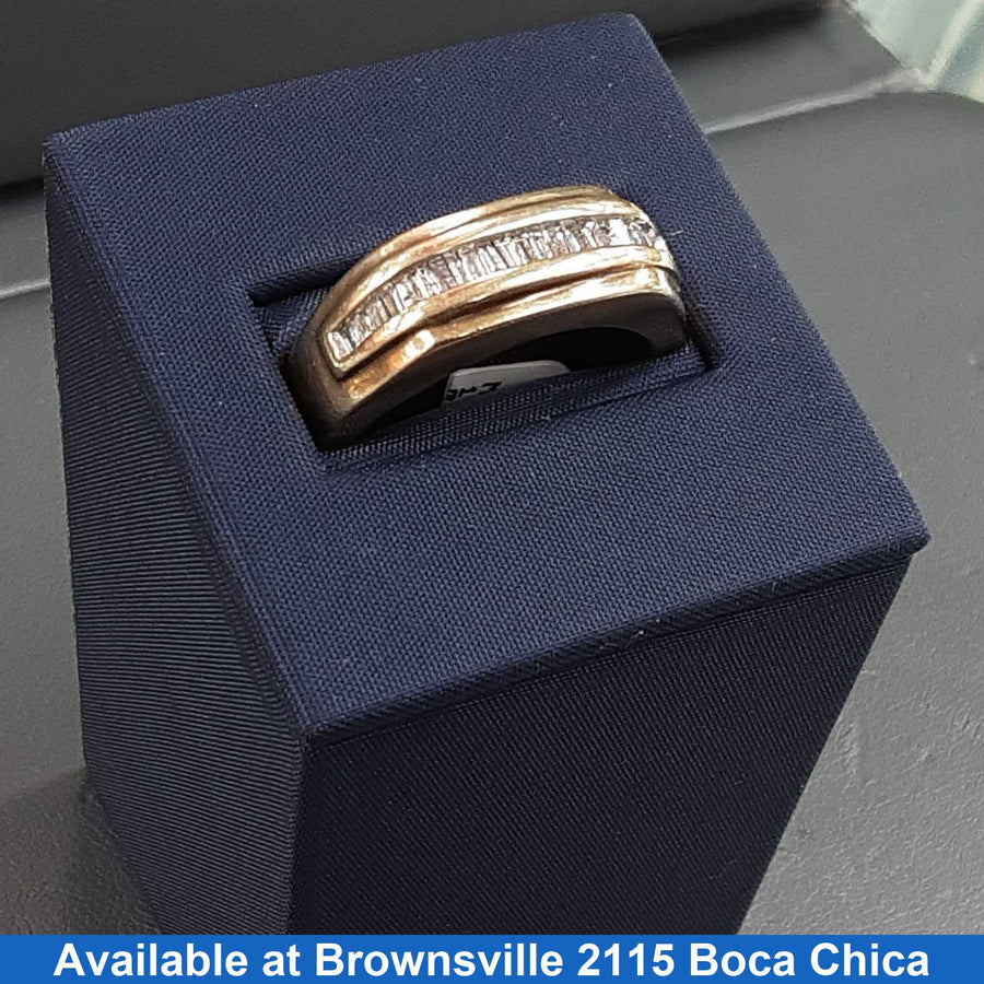Men's Ring - Yellow Gold 10k (.417) 5.5 grams Size 10