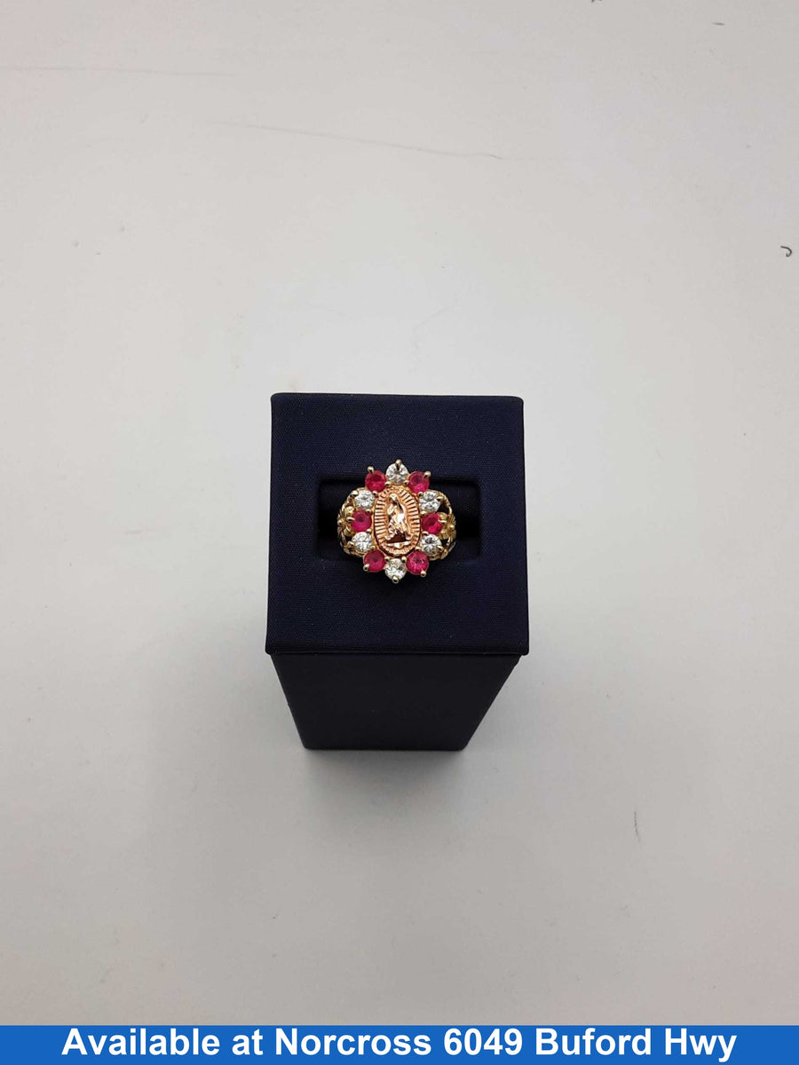 Women's Ring - Yellow Gold 14k (.585) 5 grams Size 20