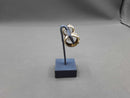 Hoop Earrings - Yellow Gold 10k (.417) 11.4 grams