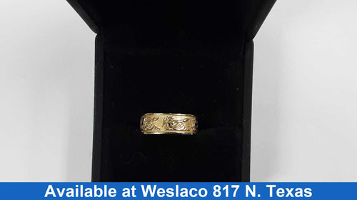 Women's Ring - Yellow Gold 10k (.417) 4.5 grams Size 9