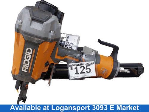 Ridgid R350rhf Orange Pneumatic Framing Nailer