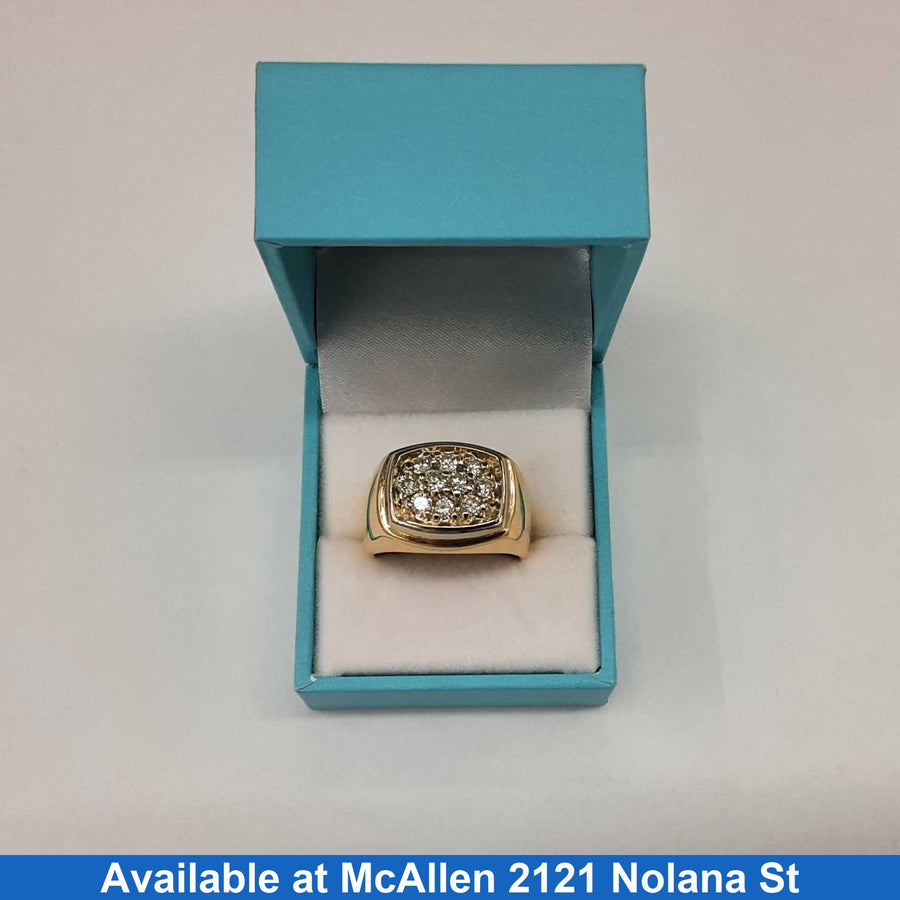 Men's Ring - Yellow Gold 14k (.585) 10.4 grams Size 20