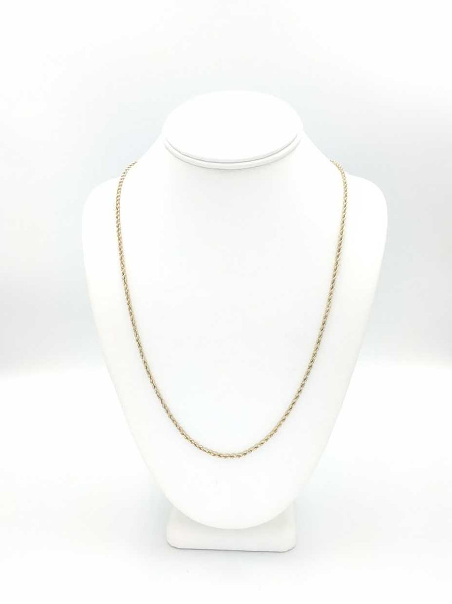 Rope Chain - Yellow Gold 14k (.585) 11.9 grams 24 inch