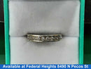 Women's Ring - Anniversary - White Gold 14k (.585) 3.29 grams Size 6.5