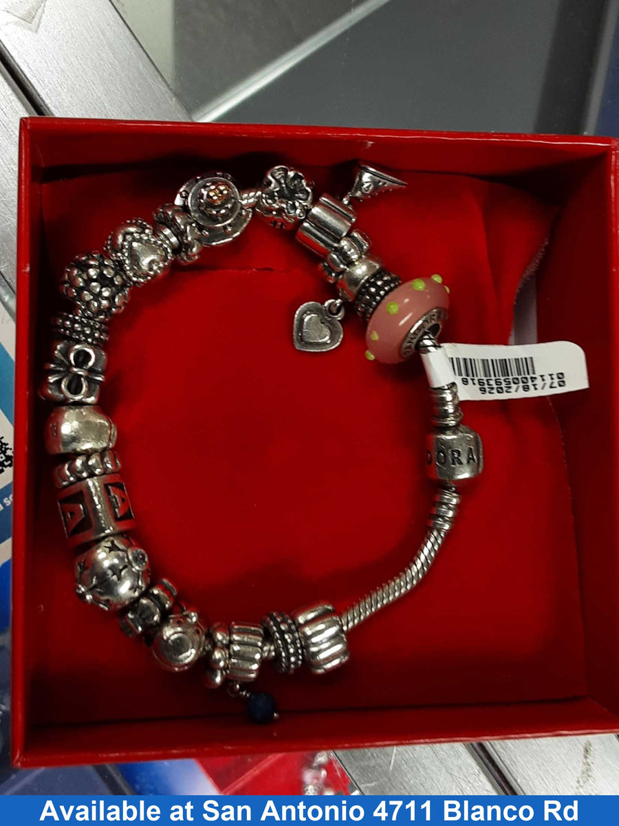 Bracelet - Silver 68.6 grams 8 inch