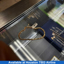 Tennis Bracelet - Yellow Gold 10k (.417) 8.5 grams 6 inch