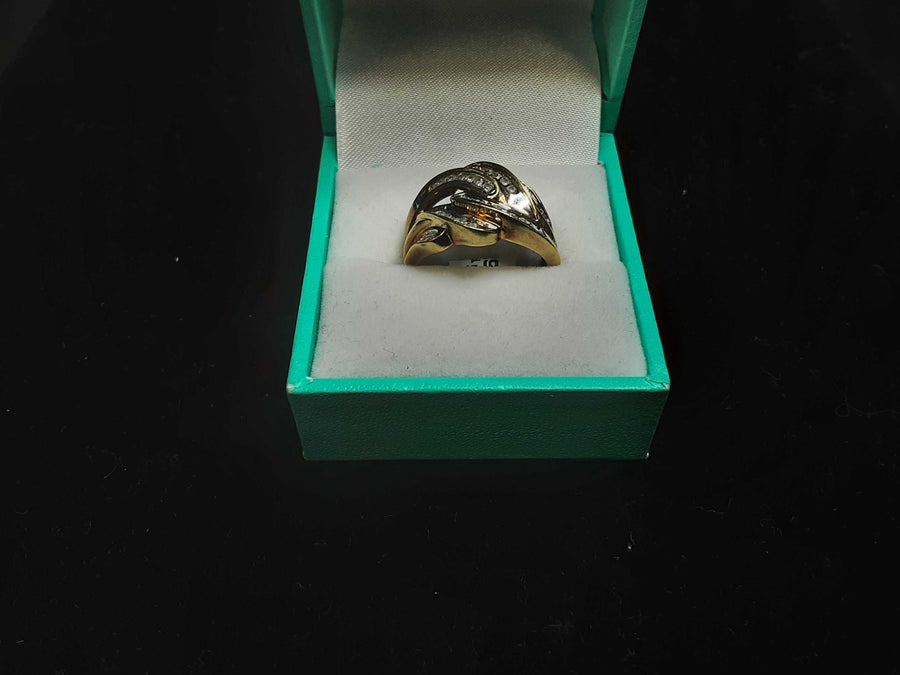 Women's Ring - Yellow Gold 10k (.417) 4.2 grams Size 8
