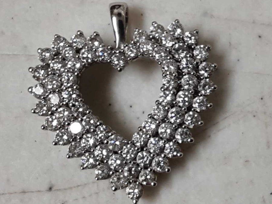 Symbol Pendant - White Gold 14k (.585) 4.3 grams
