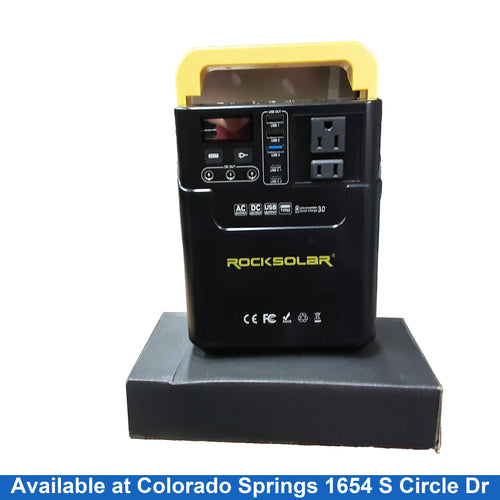 Rock Solar Rs328 Black Power Supply
