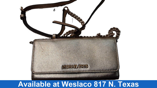 Michael Kors E-1405 Gold Purse / Handbag