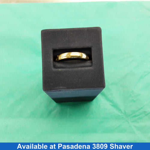 Ring - Wedding Band - Yellow Gold 10k (.417) 2.9 grams Size 13
